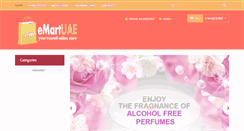 Desktop Screenshot of emartuae.com
